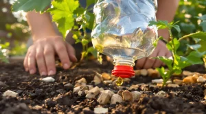 Potager : j’utilise ces petits déchets de bouteille, j’arrose moins et les limaces ne reviennent plus