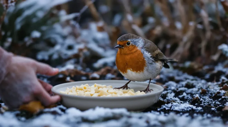 Rouges-gorges au jardin : ce soir, mettez dehors cet aliment de base à 3 centimes, que la plupart des jardiniers oublient