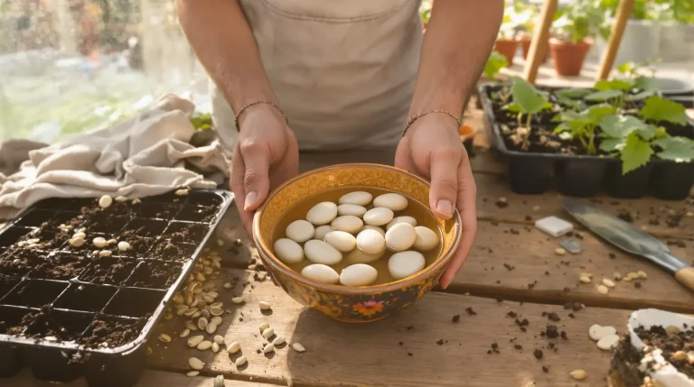5 jardiniers sur 10 ignorent encore pourquoi il faut tremper les graines de courge avant semis