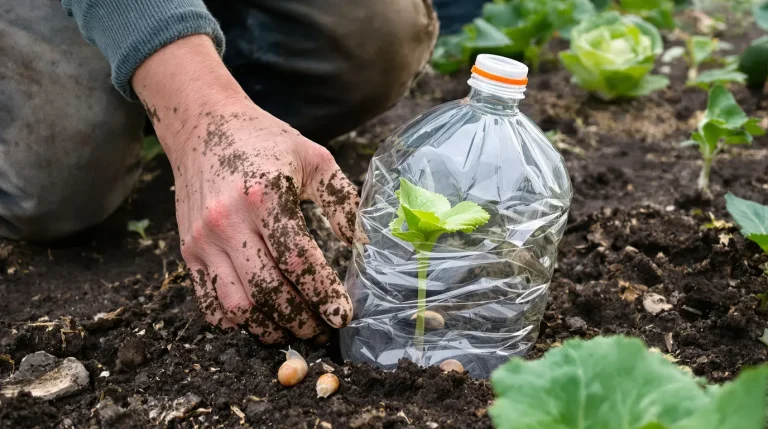 Adieu limaces et escargots : cette astuce naturelle à 0 € avec du plastique sauve jardin et potager