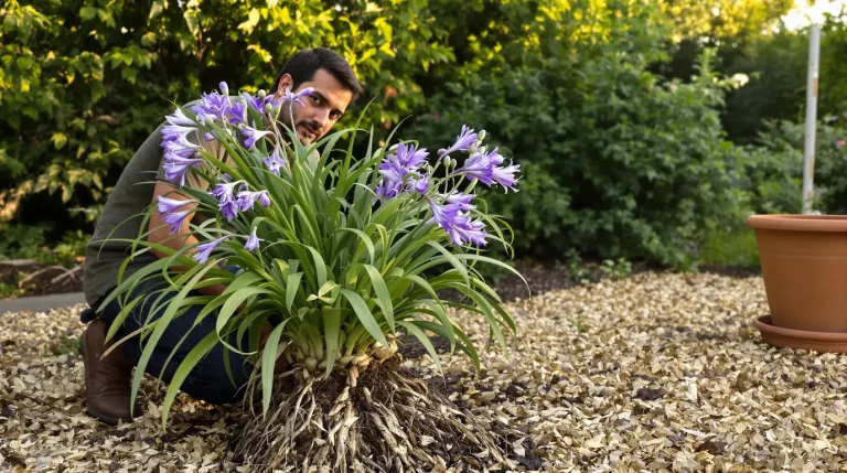 Agapanthes : faites dès maintenant ces 3 gestes si vos touffes fleurissent très peu, voici pourquoi