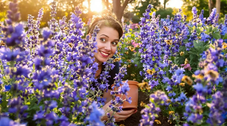Ces fleurs bleues à planter maintenant attirent un nuage d’abeilles dans votre jardin sans effort