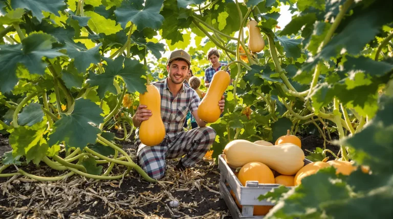 Combien de pieds de courges je plante pour nourrir une famille de 4 à 5 personnes ?
