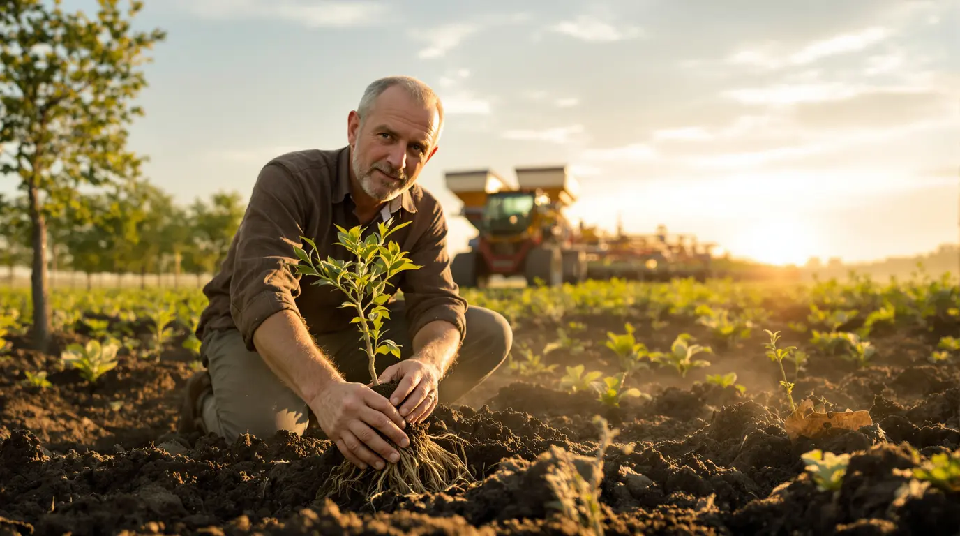 Dans la Marne, l’EARL Pestre-Giraux mise sur arbres, truffes et semis direct en Champagne crayeuse Dans la Marne, l’EARL Pestre-Giraux mise sur arbres, truffes et semis direct en Champagne crayeuse