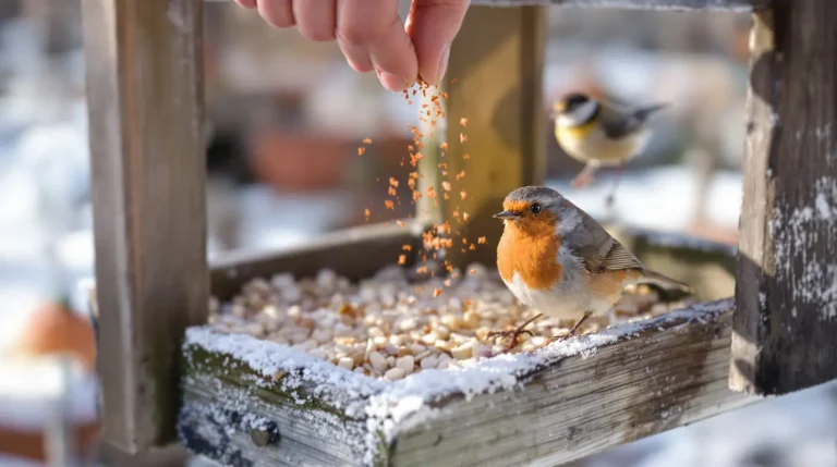 Février au jardin : répandez vite cette épice, elle aide vraiment à sauver vos oiseaux cet hiver 2026