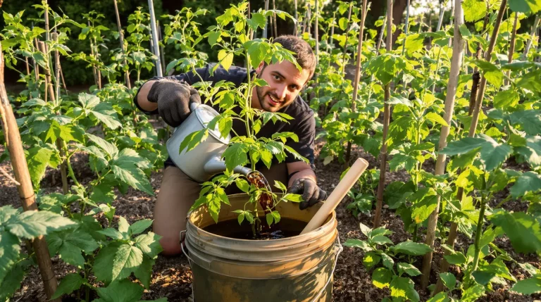 J'ai laissé tremper cette plante 10 jours : mes tomates poussent enfin beaucoup plus vite