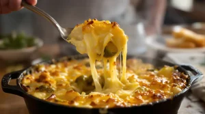 « Je le prépare chaque dimanche en hiver » : mon gratin patates-choux de Bruxelles a conquis ma famille