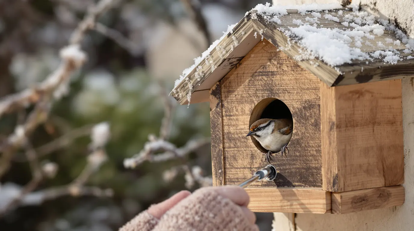 Nichoir : ce détail à corriger d'urgence chez vous pour que les oiseaux viennent s'y abriter tout l'hiver Nichoir : ce détail à corriger d'urgence chez vous pour que les oiseaux viennent s'y abriter tout l'hiver