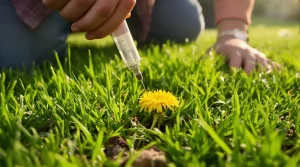 Pissenlits dans la pelouse : ne les arrachez plus, cette méthode naturelle en 20 secondes les élimine durablement