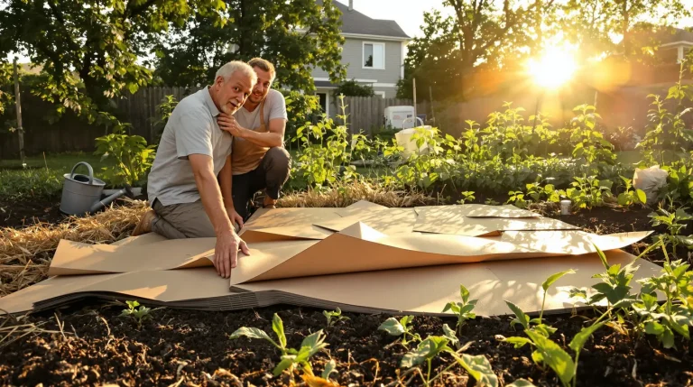 « Pose ton carton et reviens dans un mois » : mon voisin retraité m'a révélé comment préparer mon potager