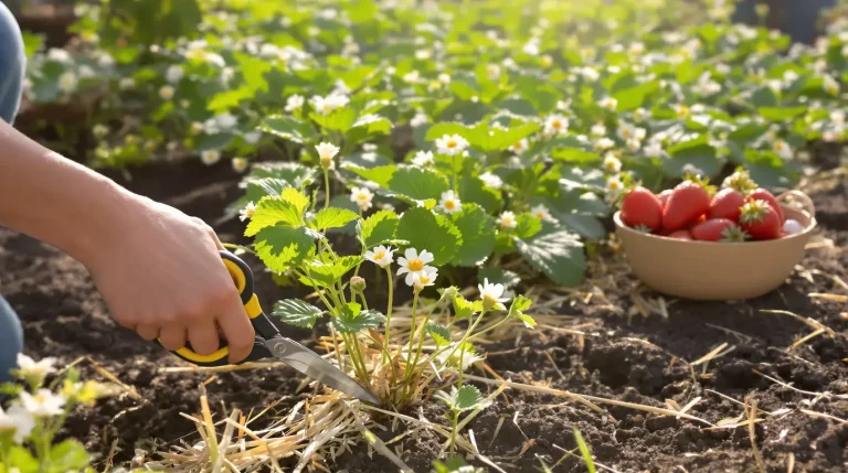 Pourquoi de plus en plus de jardiniers suppriment les premières fleurs de fraisiers et récoltent plus