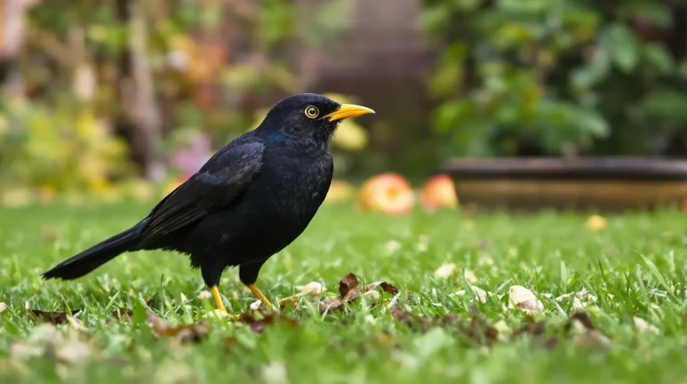 Quelle est la vraie signification de la présence d’un merle dans votre jardin ? Ce que cela révèle