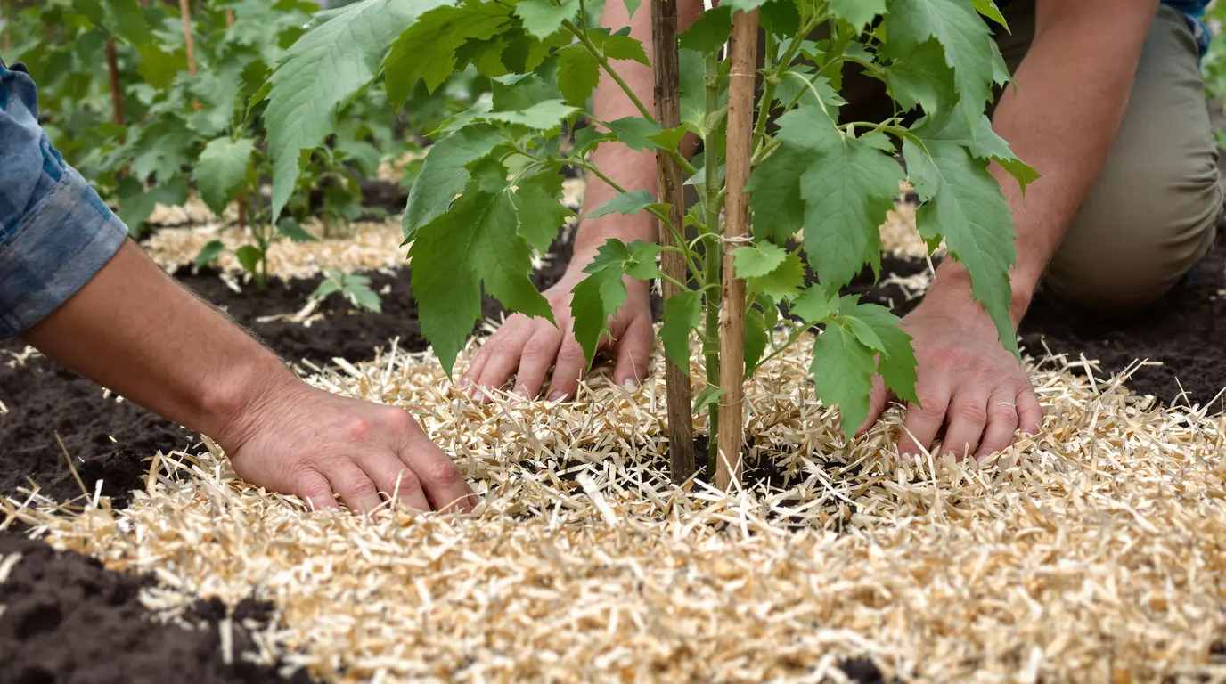 Tomates : ce geste naturel à faire au pied dès le printemps bloque le mildiou et sauve la récolte Tomates : ce geste naturel à faire au pied dès le printemps bloque le mildiou et sauve la récolte