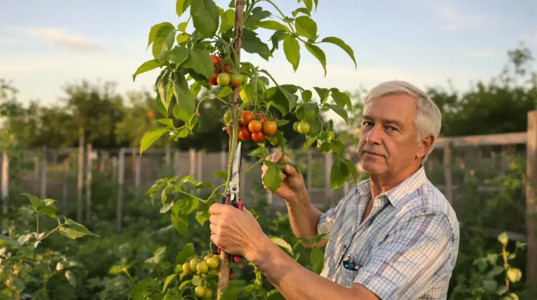 Tomates : la taille de fin d’été que les bons jardiniers font pour ne pas gâcher une partie de la récolte