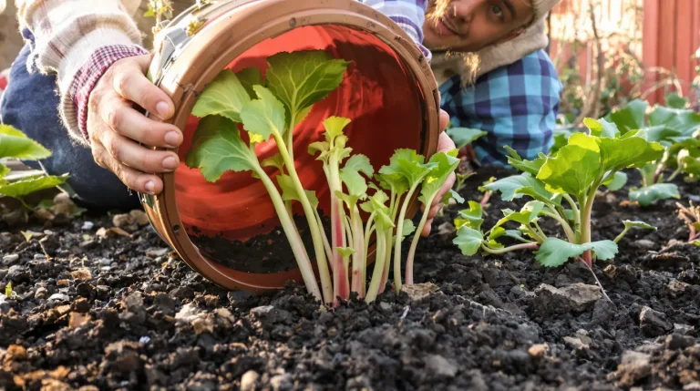 Vos plants de rhubarbe : ce geste à faire en avril pour des tiges plus tendres, précoces et moins acides