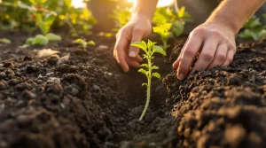 « Couche-les dans la tranchée » : j’ai adopté cette position de plantation et mes tomates résistent à tout