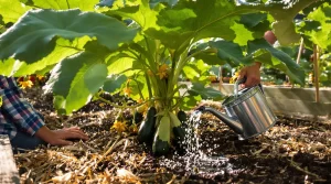 Faut-il vraiment arroser ses pieds de courgette pour une meilleure récolte ? La vérité au jardin