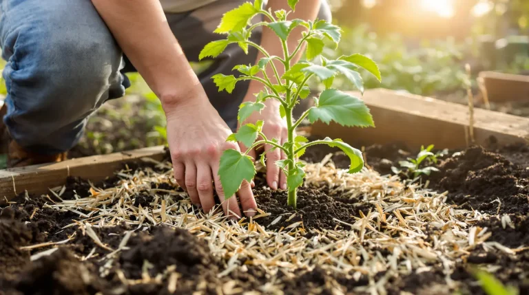 Les maraîchers plantent leurs tomates comme ça, et ceux qui l’ignorent le regrettent tout l’été