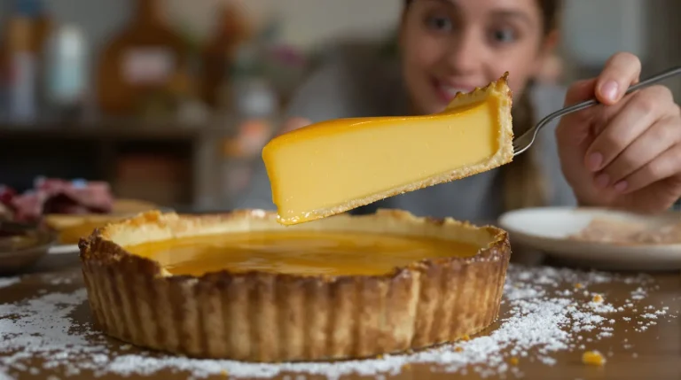 Plus rapide qu’un flan et aussi bon qu’en boulangerie : j’ai fait ma tarte fondante express