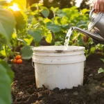 Pourquoi de plus en plus de jardiniers plantent un vieux seau au milieu du potager, voici pourquoi