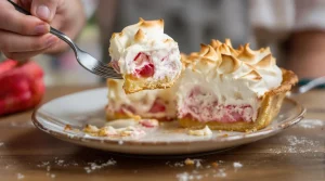 Tarte à la rhubarbe meringuée : la recette maison qui équilibre l’acidité et la douceur