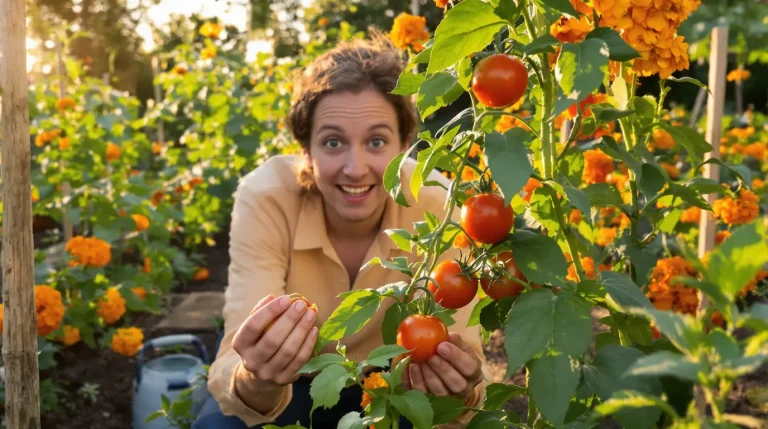 Tomates grignotées au potager : plantez cette fleur à côté, elle éloigne les parasites et booste la croissance