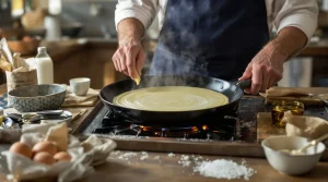 Un crêpier breton révèle enfin sa vraie pâte à crêpes : fluide, simple et fidèle à la tradition