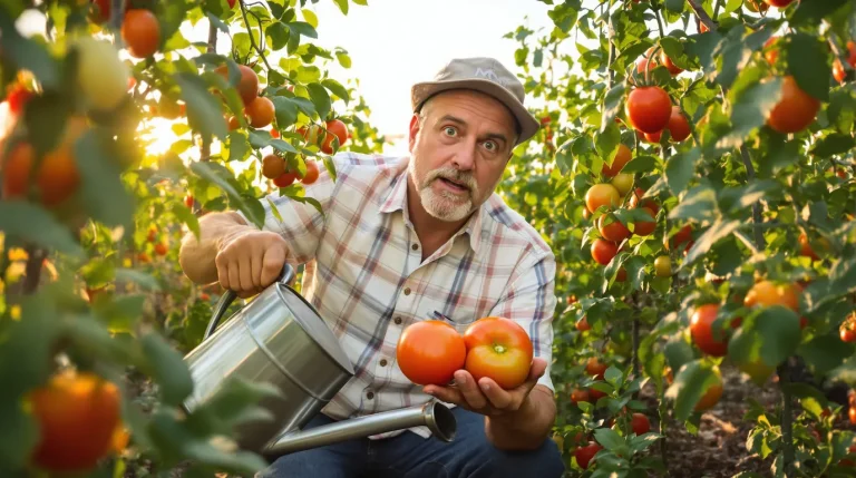 Vos tomates du jardin ont moins de goût que celles du voisin : votre arrosoir du soir leur vole leurs arômes Vos tomates du jardin ont moins de goût que celles du voisin : votre arrosoir du soir leur vole leurs arômes